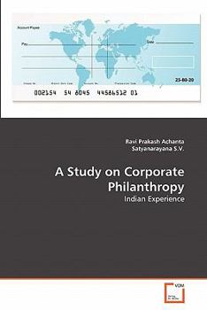 Paperback A Study on Corporate Philanthropy Book