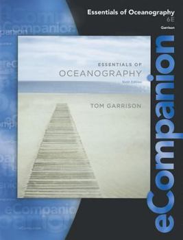 Paperback Ecompanion for Garrison's Essentials of Oceanography, 6th Book