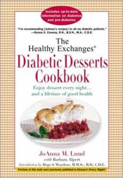 Paperback The Healthy Exchanges Diabetic Desserts Cookbook Book