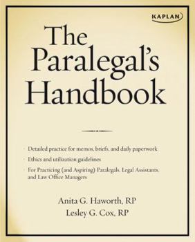 Paperback The Paralegal's Handbook Book