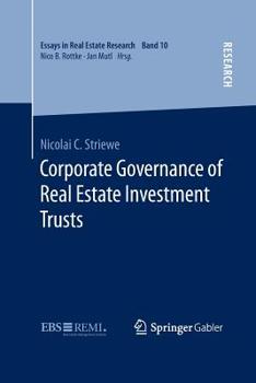 Corporate Governance of Real Estate Investment Trusts