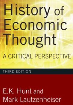 Paperback History of Economic Thought: A Critical Perspective Book