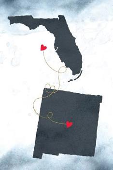Florida & New Mexico: Long Distance Out of State Notebook - Blank Lines