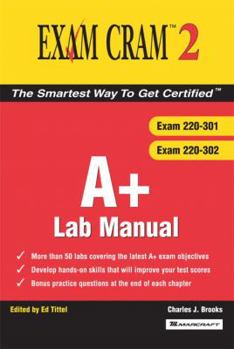 Paperback A+ Exam Cram 2 Lab Manual Book