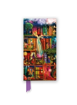 Misc. Aimee Stewart: Treasure Hunt Bookshelves (Foiled Slimline Journal) Book