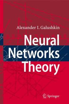 Hardcover Neural Networks Theory Book