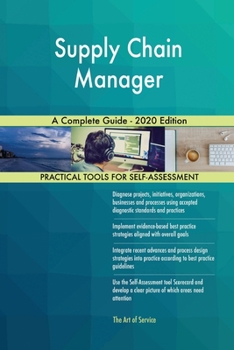 Paperback Supply Chain Manager A Complete Guide - 2020 Edition Book