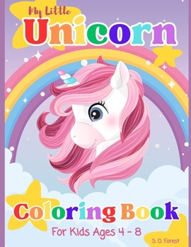 Paperback My Little Unicorn: Coloring Book