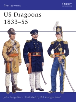 US Dragoons 1833-55 (Men-At-Arms Series, 281) - Book #281 of the Osprey Men at Arms