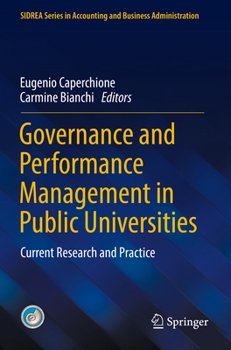 Governance and Performance Management in Public Universities: Current Research and Practice (Sidrea Accounting and Business Administration)