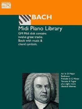 Paperback Bach: With Disk Book