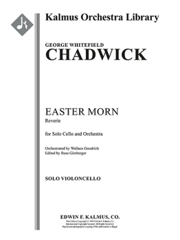 Paperback Easter Morn -- Reverie for Solo Violoncello and Orchestra: Cello Solo (Kalmus Orchestra Library) Book