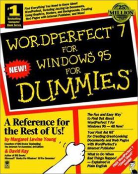 Paperback WordPerfect? 7 for Windows? 95 for Dummies? Book