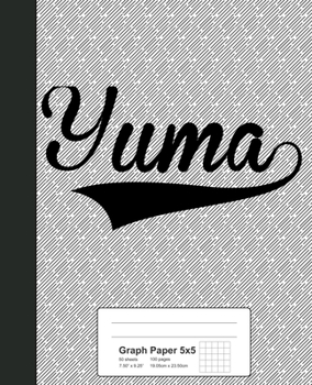 Paperback Graph Paper 5x5: YUMA Notebook Book