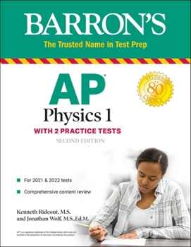 Paperback AP Physics 1: With 2 Practice Tests Book