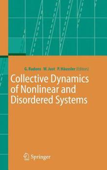 Hardcover Collective Dynamics of Nonlinear and Disordered Systems Book