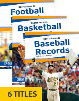 Paperback Sports Records (Set of 6) Book