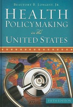 Hardcover Health Policymaking in the United States Book
