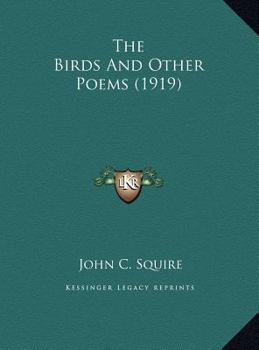 Hardcover The Birds And Other Poems (1919) Book