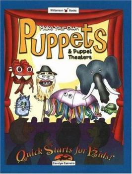 Paperback Make Your Own Puppets & Puppet Theaters Book