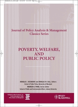 Paperback Poverty, Welfare, and Public Policy Book