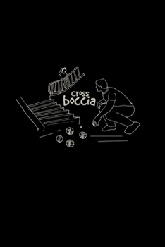 Paperback Cross Boccia: 6x9 Crossboccia - lined - ruled paper - notebook - notes Book