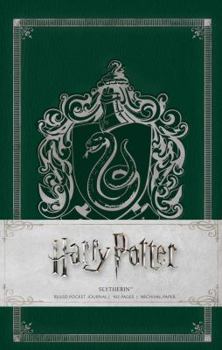 Hardcover Harry Potter: Slytherin Ruled Pocket Journal Book