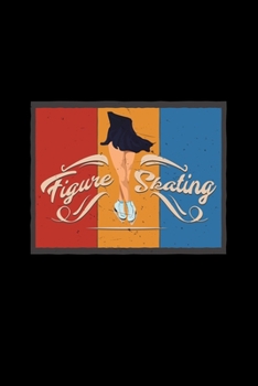 Paperback Figure skating: 6x9 FIGURE SKATING - dotgrid - dot grid paper - notebook - notes Book