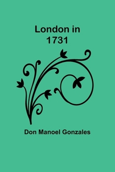 Paperback London in 1731 Book
