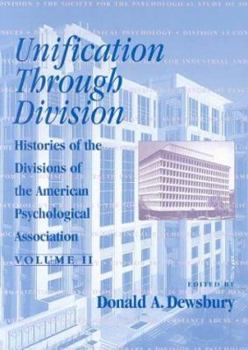 Paperback Histories of the Divisions of the American Psychological Association: Volume II Book