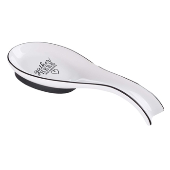 Unknown Binding Spoon Rest Ceramic Gather Here Book