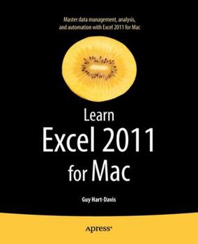 Paperback Learn Excel 2011 for Mac Book