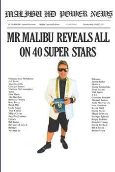 Paperback Mr. Malibu Reveals All On 40 Super Stars Book