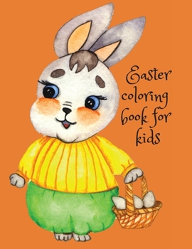 Paperback Easter coloring book for kids Book