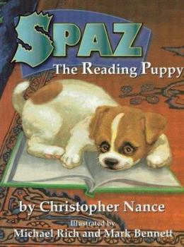 Hardcover Spaz the Reading Puppy Book