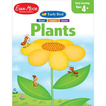 Paperback Early Bird: Plants, Age 4 - 5 Workbook Book