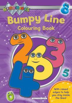 Paperback Numberjacks Bumpy Line Colouring Book