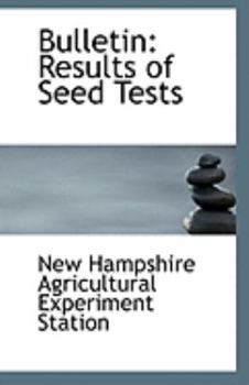 Paperback Bulletin: Results of Seed Tests Book