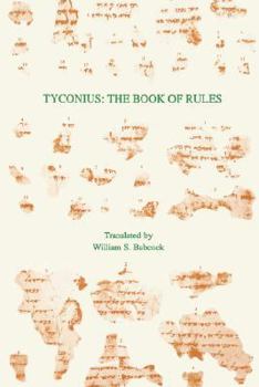 Paperback Tyconius: The Book of Rules Book