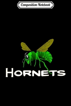 Composition Notebook: Go Green Hornets Football Baseball Basketball Cheer Team Fan  Journal/Notebook Blank Lined Ruled 6x9 100 Pages