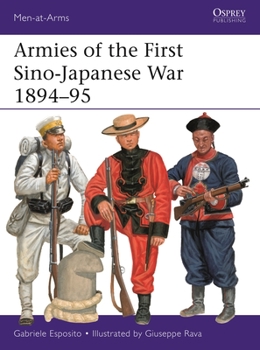 Paperback Armies of the First Sino-Japanese War 1894-95 Book