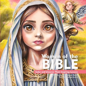 Paperback Women of the Bible. Color and uncover their Inspiring Lessons. Coloring Book