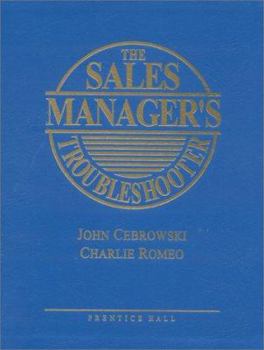 Hardcover The Sales Manager's Troubleshooter Book