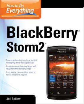 Paperback How to Do Everything Blackberry Storm2 Book