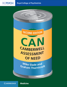 Paperback Camberwell Assessment of Need (Can) Book