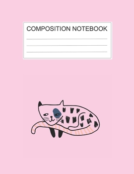 Composition notebook: Ruled (8.5 x 11 in), 110 Pages: Diary Book For Girl, Journal Notebook For Kids, Writing Journal Lined, Cute Pets (8.5 x 11 in), 110 Pages (cute composition pink)