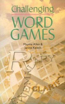 Paperback Challenging Word Games Book
