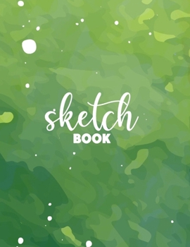 Paperback Sketchbook: "8.5"" X 11"", Personalized Artist Sketchbook: 120 pages, Sketching, Drawing and Creative Doodling. Notebook and Sketc Book