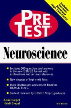 Paperback Neuroscience: PreTest Self-Assessment & Review (Pretest Basic Science Series) Book
