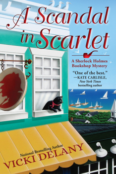 A Scandal in Scarlet: A Sherlock Holmes Bookshop Mystery - Book #4 of the Sherlock Holmes Bookshop Mystery